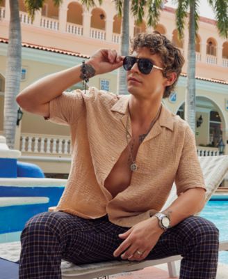 Men's Marine Star Stainless Steel Bracelet Watch 43mm