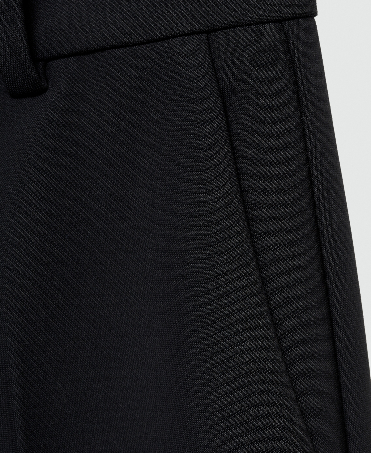 Mango Women's Mid-rise Flared Trousers In Black