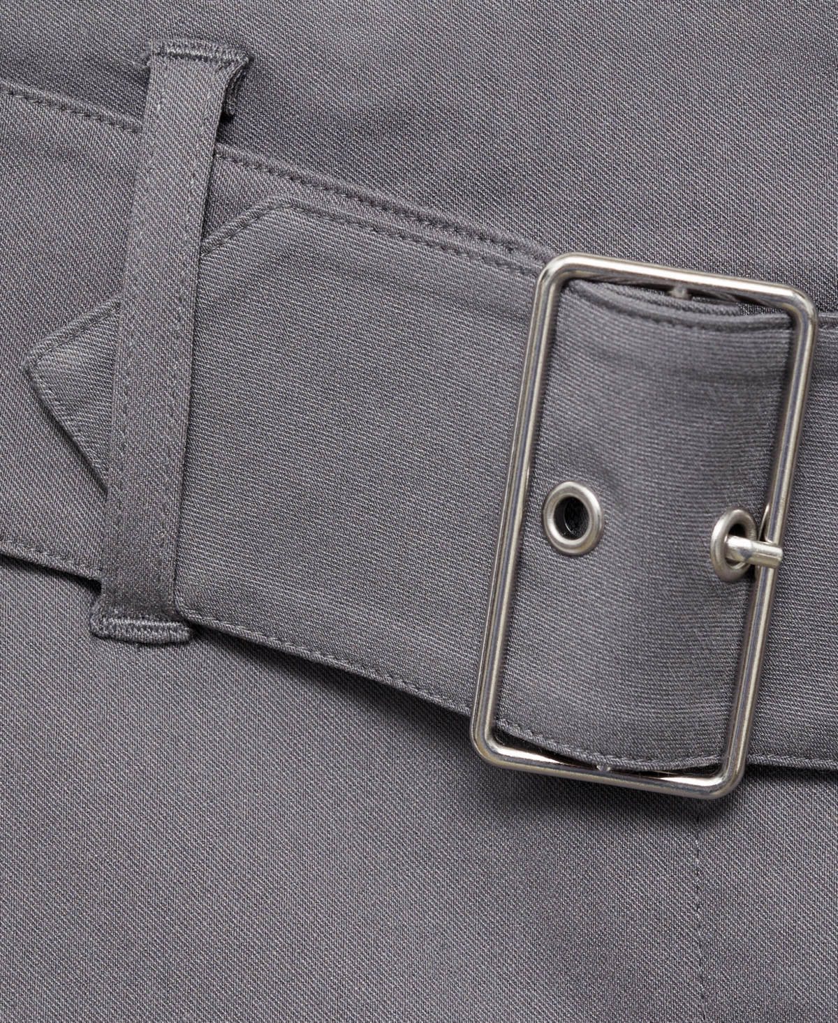 Mango Women's Belt Detail Asymmetrical Shorts