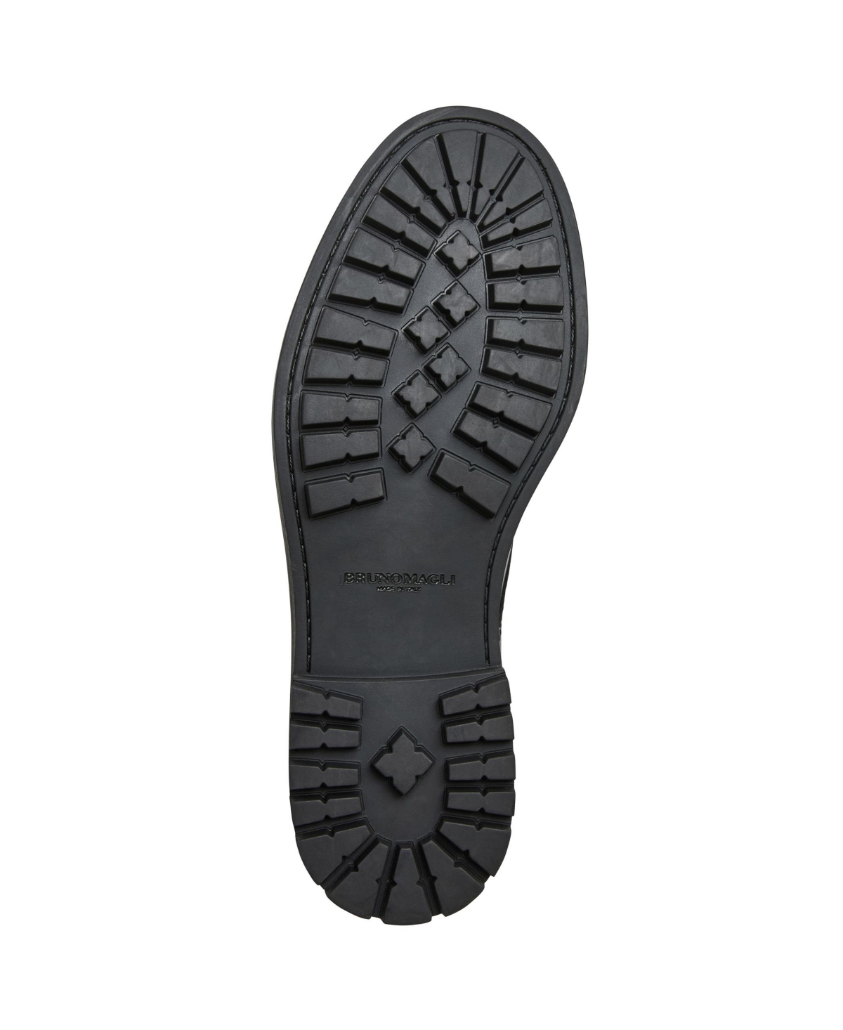 Bruno Magli Scotty Lugged Moc Toe Combat Boot In Black