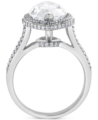 IGI Certified Lab Grown Diamond Marquise Halo Engagement Ring (5-5/8 ct. t.w.) in 14k White, Yellow or Rose Gold