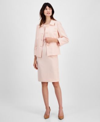 Le Suit - Petite Seamed Dress Suit