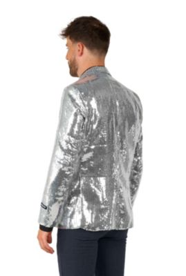 Men's Shiny Party Blazer - Sequins USA