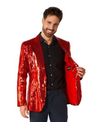 Men's Shiny Party Blazer - Sequins USA