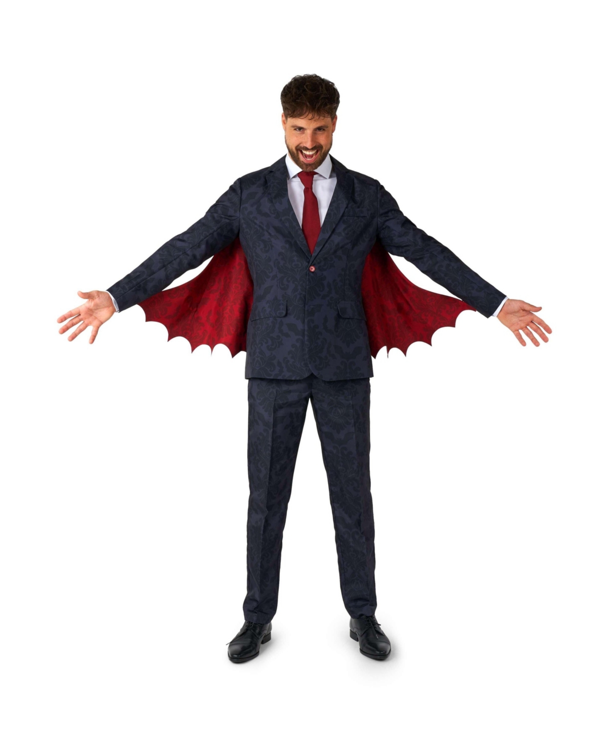 Suitmeister Men's Halloween Costume - Victorian Vampire Black - Black