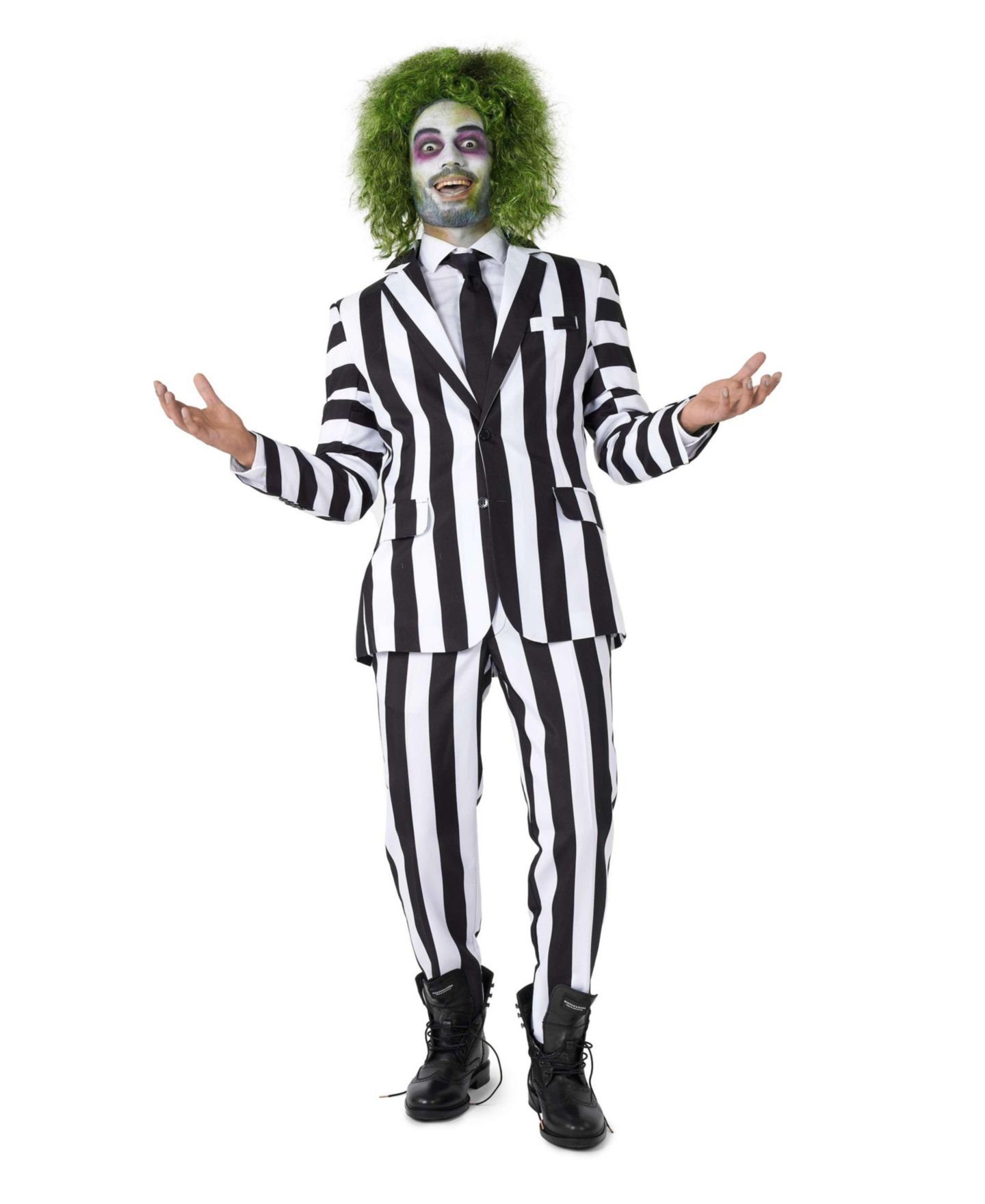 Мужской костюм Beetlejuice Suitmeister для Хэллоуина, красный костюм жениха, цвет: Разноцветный — фото 1