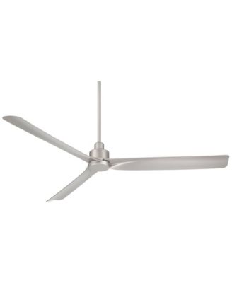 60" Sailplane Modern Indoor Outdoor Ceiling Fan 3 Blade Remote Control