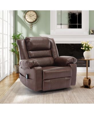 Breathable Leather Massage Recliner