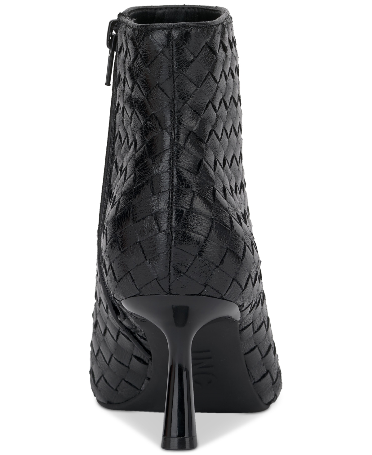 Inc International Concepts Women's Raisie Dress Booties, Exclusively At Macy's In Black Woven
