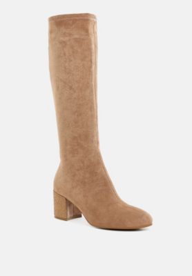 Rag and CO Womens Sinaloa Microfiber Knee High Boots
