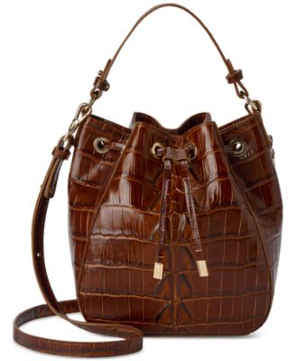 Brahmin - Melinda Chestnut Marana Medium Leather Bucket