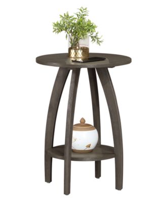 17.75" Aldrin End Table with Shelf