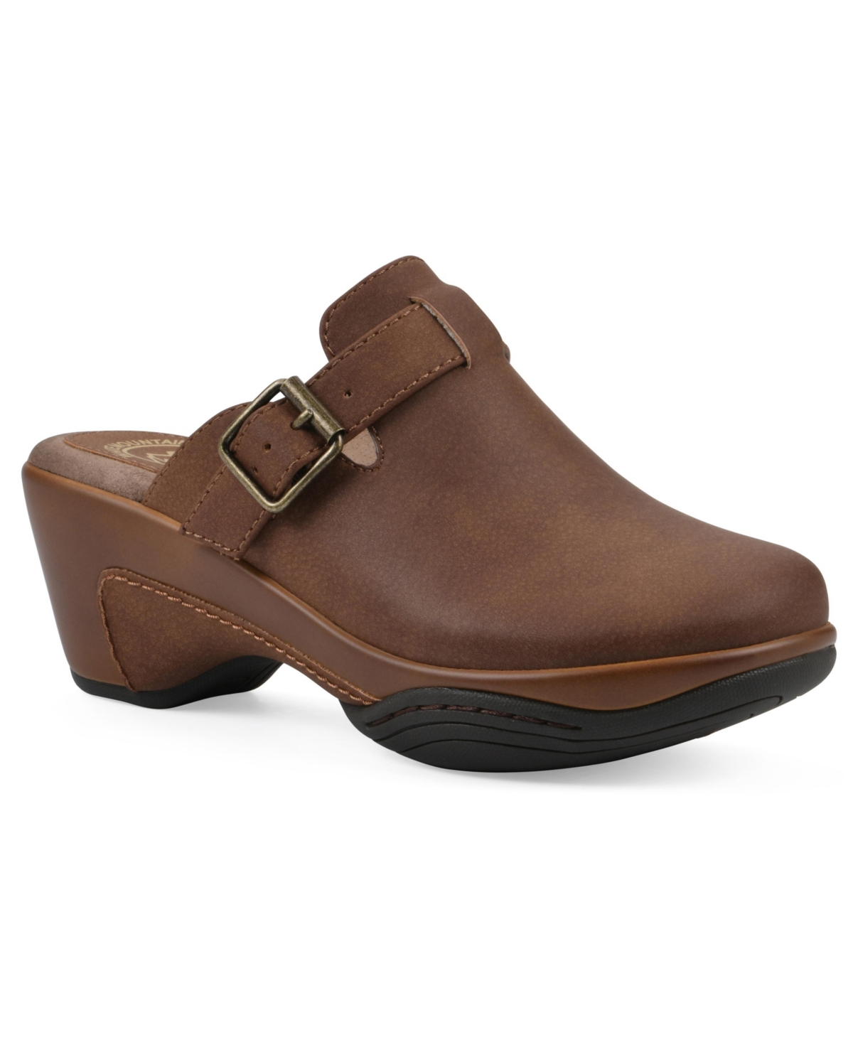 White Mountain Women's Viewed Slip-on Clogs In Hazel Smooth