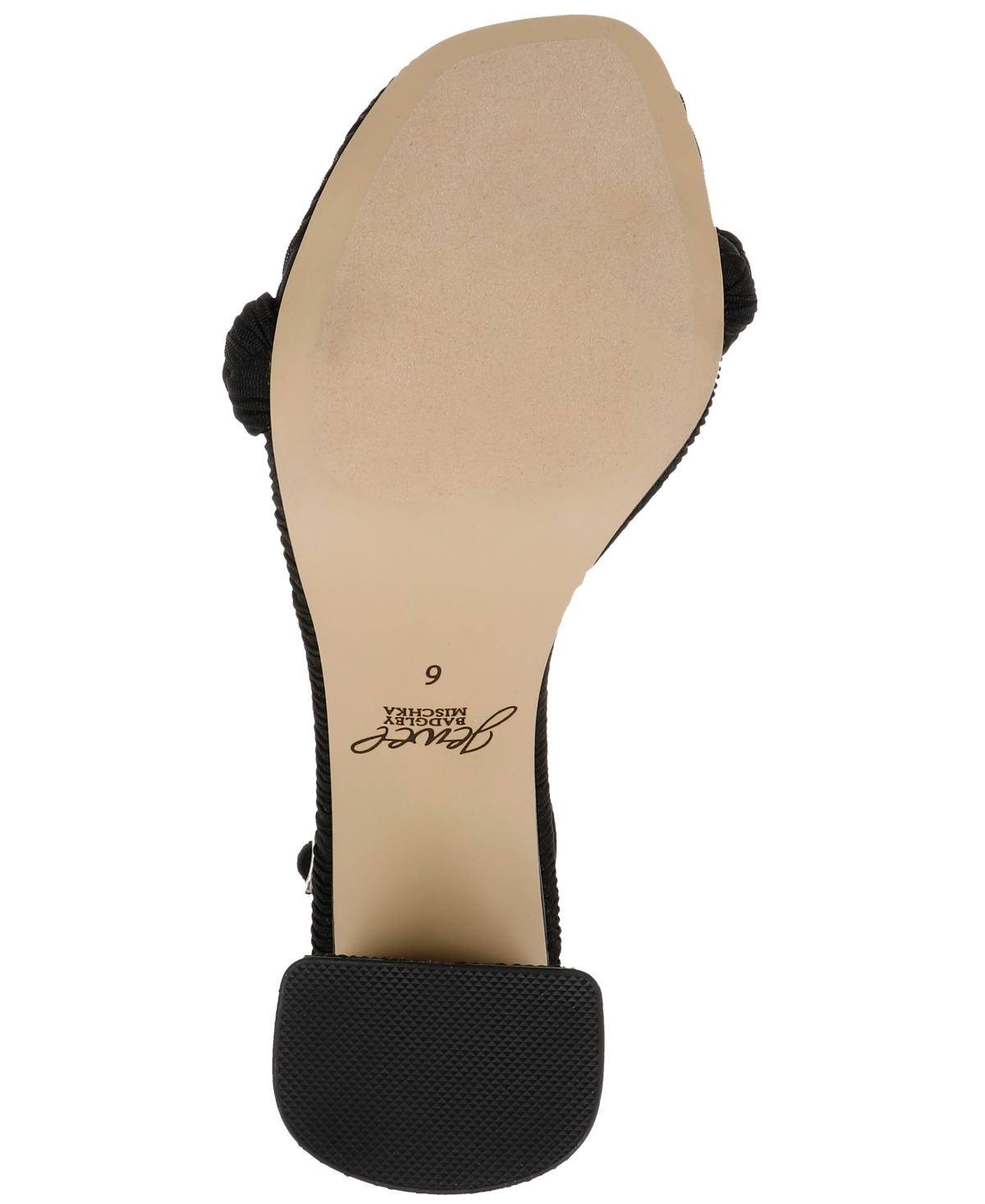 Jewel Badgley Mischka Women's Shea Round Toe Dress Sandals In Black