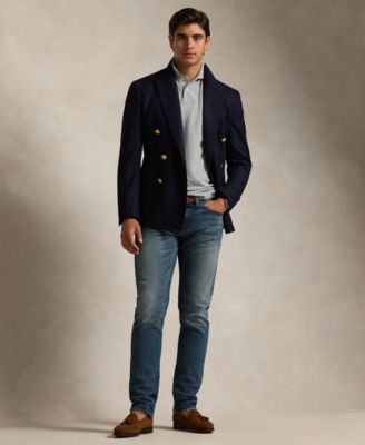 Men's  Big Pony Custom Slim Fit Mesh Polo