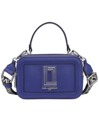 KARL LAGERFELD PARIS - Simone Small Harlow Leather Crossbody