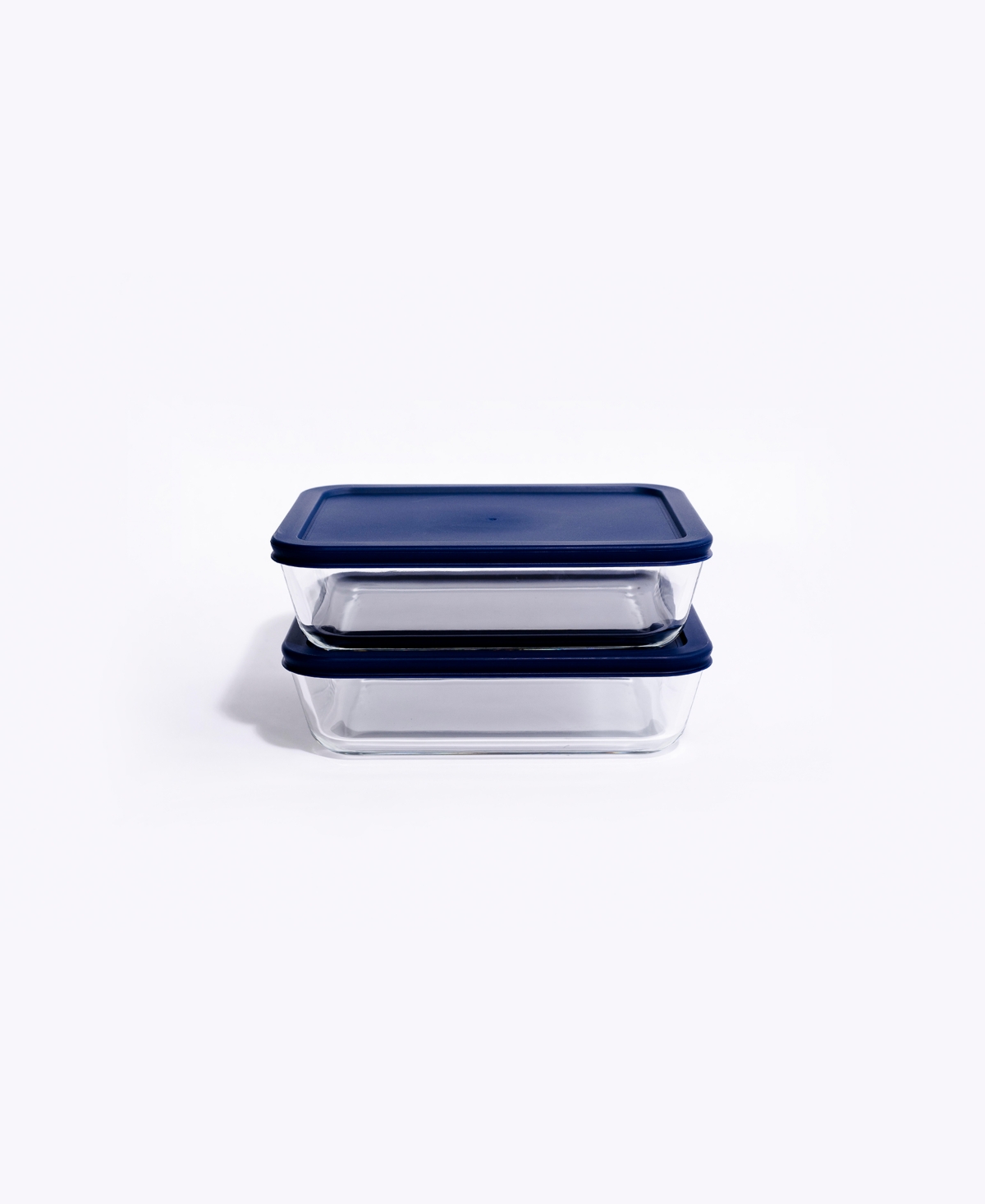 DURA LIVING 8-PIECE 6.5 CUP RECTANGULAR FOOD STORAGE AND MEAL PREP CONTAINER SET 