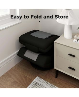 360° Swivel Gaming Chair 4 Position Adjustable Folding Floor Sofa Indoor