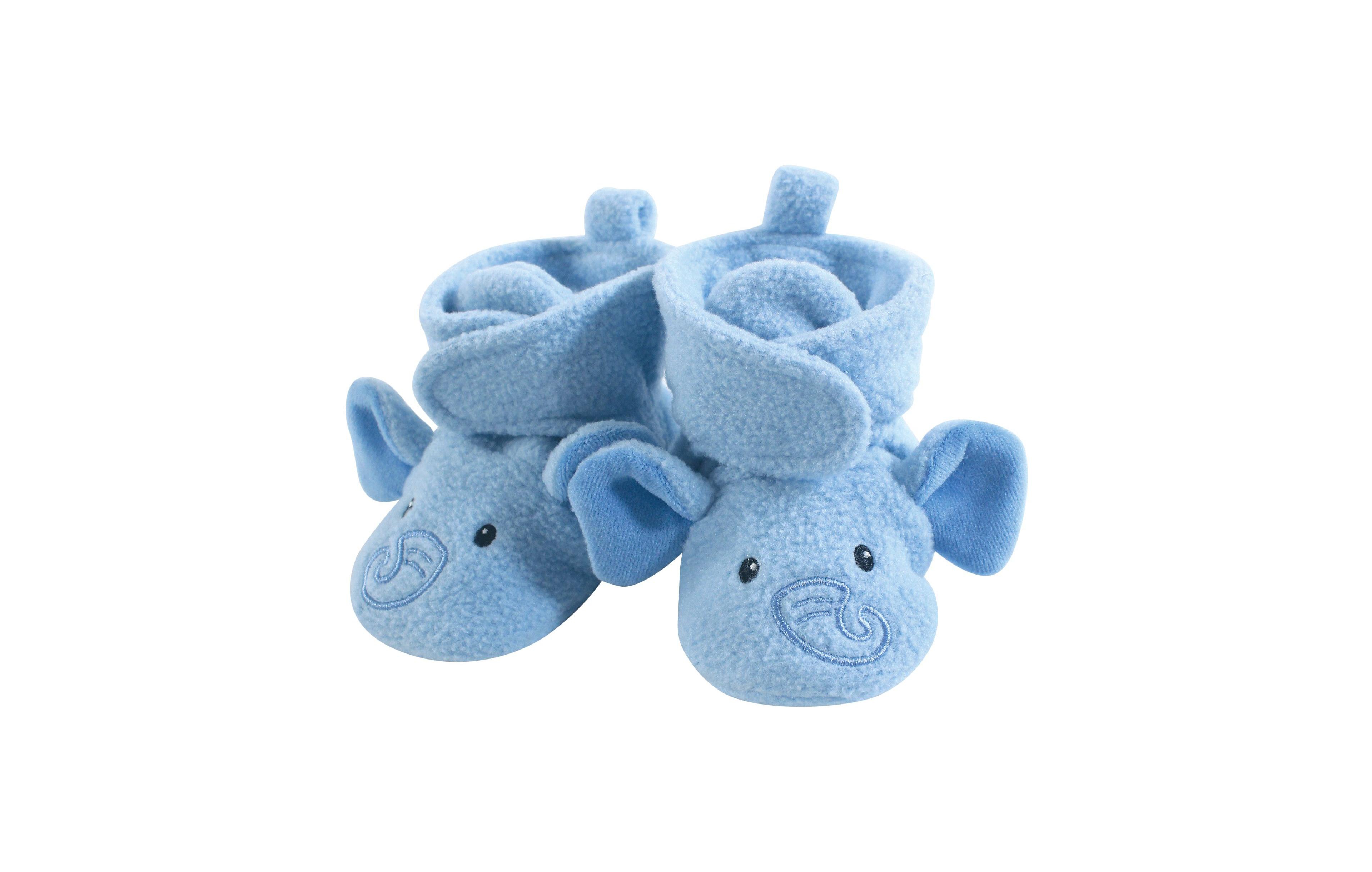 Hudson Baby Boys Unisex Plush Fleece House Slippers