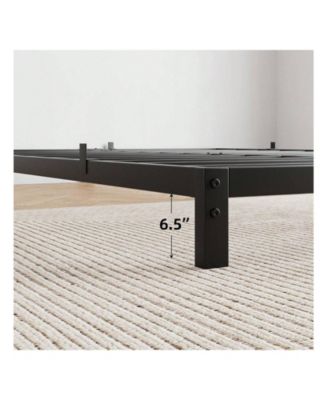 gaomon 8-Inch Metal Low Platform Bed Frame with Metal Slat Support, Mattress Foundation, No Box Spring, Noiseless â€“ Bed Frame - Full