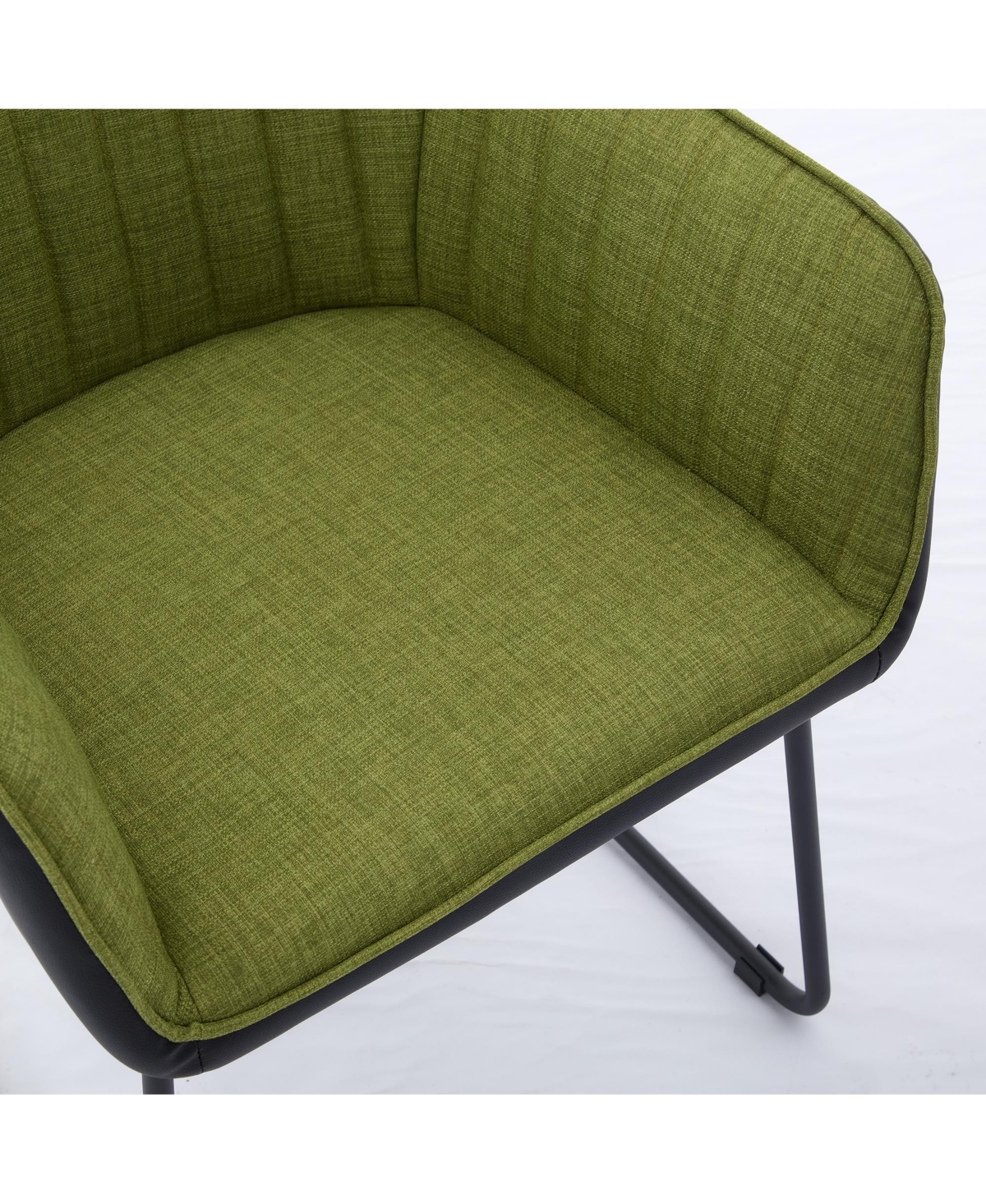 Streamdale Furniture Ts Velvet Leisure Chair: Ergonomic Comfort, Classic Style -green