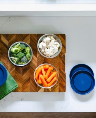 16-Piece 1 Cup Round Food Storage and Meal Prep Container Set