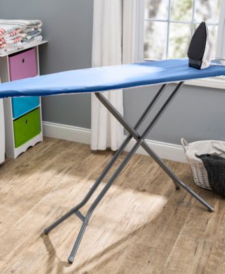 Products Adjustable Height, 4 Leg Ironing Board with Mesh Top and Iron Rest
