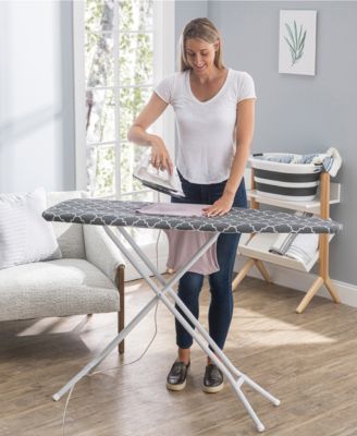 Products Adjustable Height, 4 Leg Ironing Board with Mesh Top