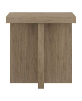 22" Elna Wide Square Side Table