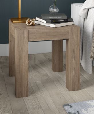 22" Langston Wide Square Side Table