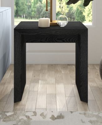 22" Oswin Wide Rectangular Side Table
