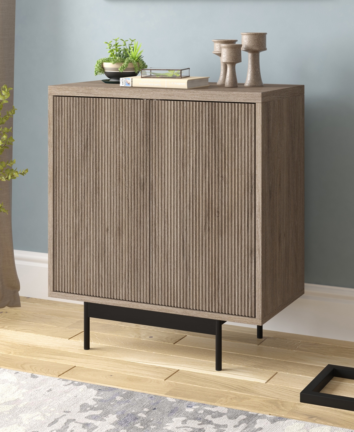 Hudson & Canal 28" Whitman Wide Rectangular Accent Cabinet