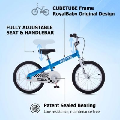 Formula 12 Inch Kids Bike with Training Wheels & Coaster Brake, Blue