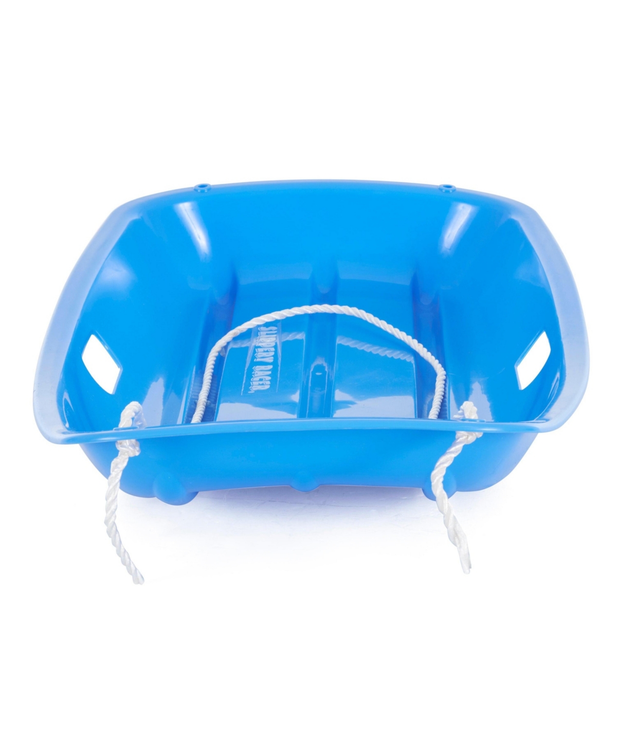 Slippery Racer Downhill Sprinter Kids Plastic Toboggan Snow Sled, Blue (2 Pack