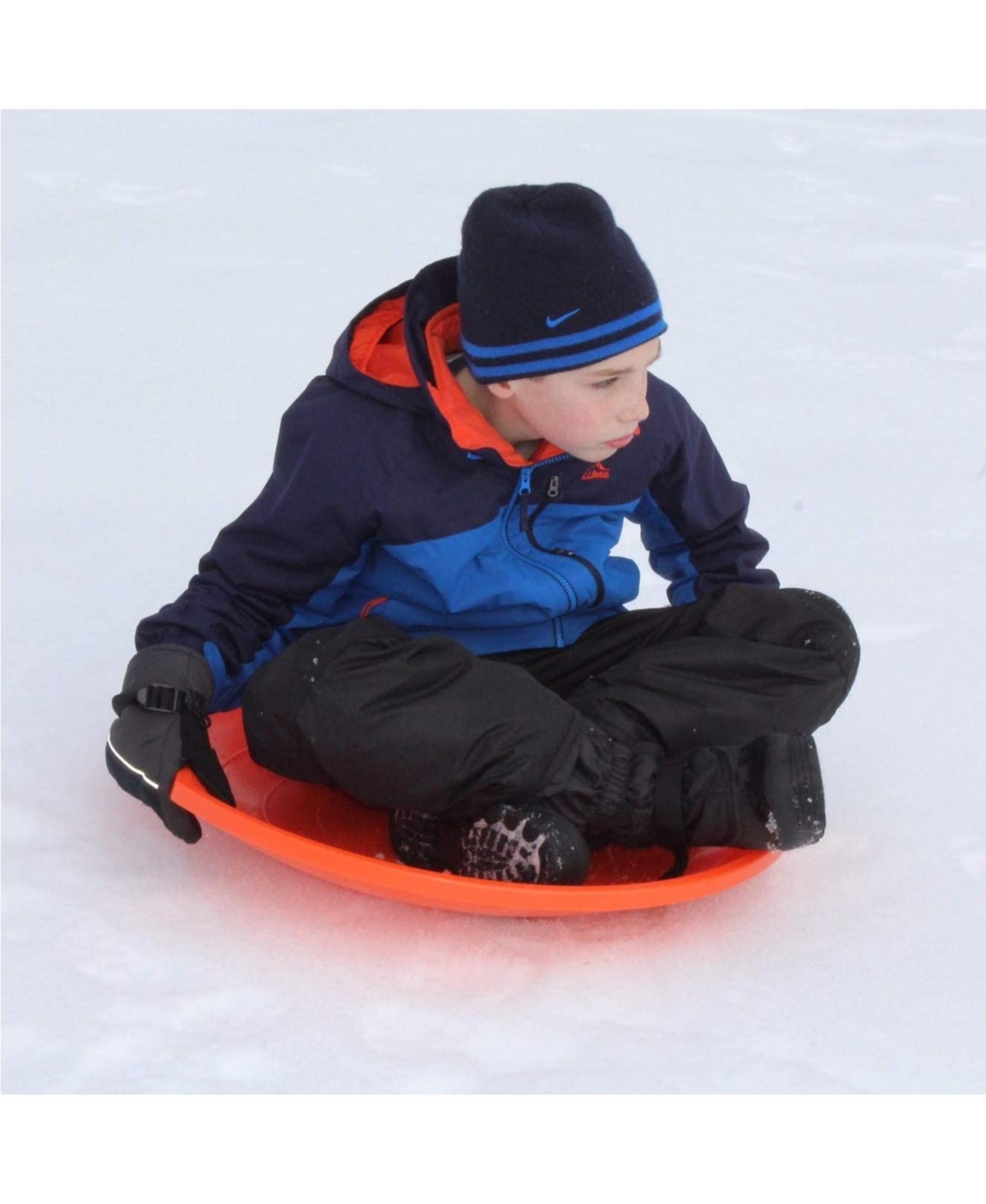 Paricon, Llc Paricon Flexible Flyer Flying Saucer Snow Sled Combo Pack, 26 Inch, Green/Orange