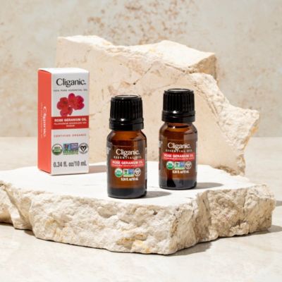 Organic Rose Geranium Essential Oil