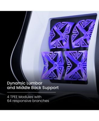 SL5800 Ergonomic Large Gaming Chair featuring ContourMax Lumbar & VertaAir Seat systems - RGB LED Kits Upgradeable