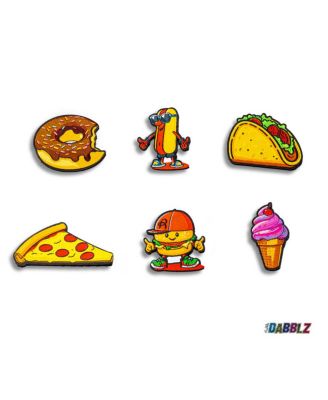 Unisex Customizable Bucket Hat Bundle with Speedy Snack Attack Dabblz