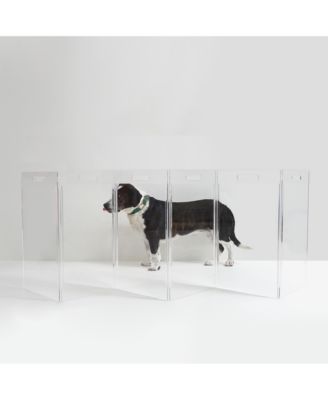 Low Pet Gate Zig Zag Options 8 panel