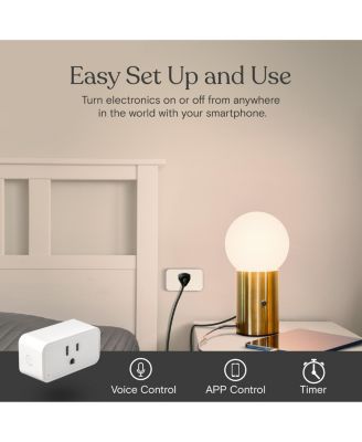  Smart Wi-Fi Indoor Plug with App Control, Timer and Dimmer