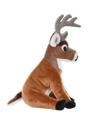 Cuddlekins White Tail Buck Stuffed Animal, 12 Inches