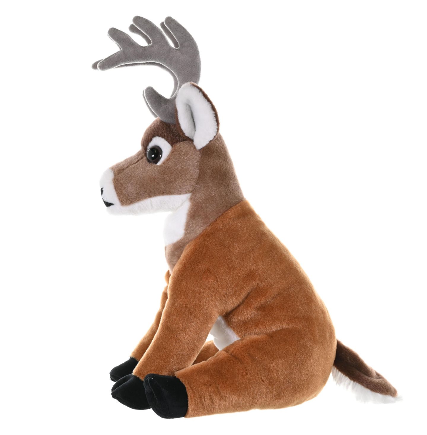 Детская мягкая игрушка Wild Republic White Tailed Buck Plush, Stuffed Animal, Plush Toy, Gifts for Kids, Cuddlekins 12 Inches — фото 3