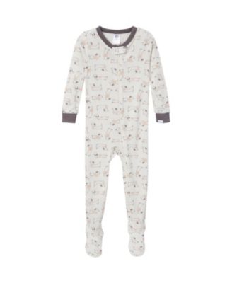 Toddler Girls' Snug Fit Footed Pajamas, 4-Pack, Dogs
