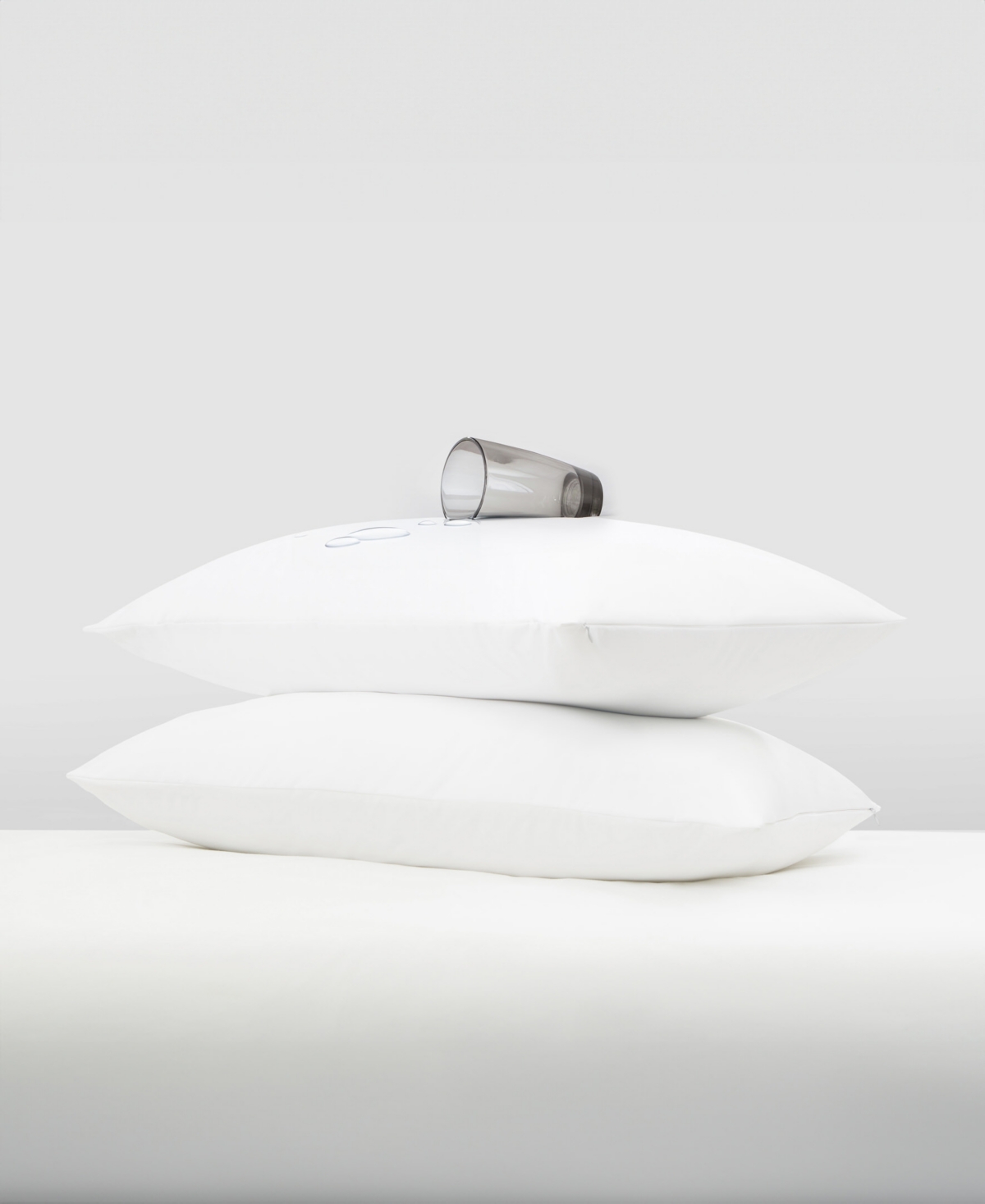 Ienjoy Home Ultra Soft Polyester 2-pack Pillow Protectors, Standard/queen In White