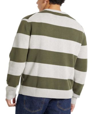 Men's Stripe Logo Sweater