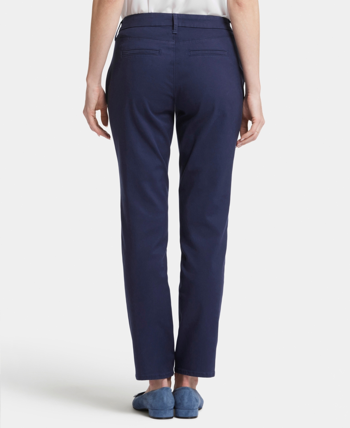 Nydj Sheri Slim Stretch Twill Pants In Starless Sky