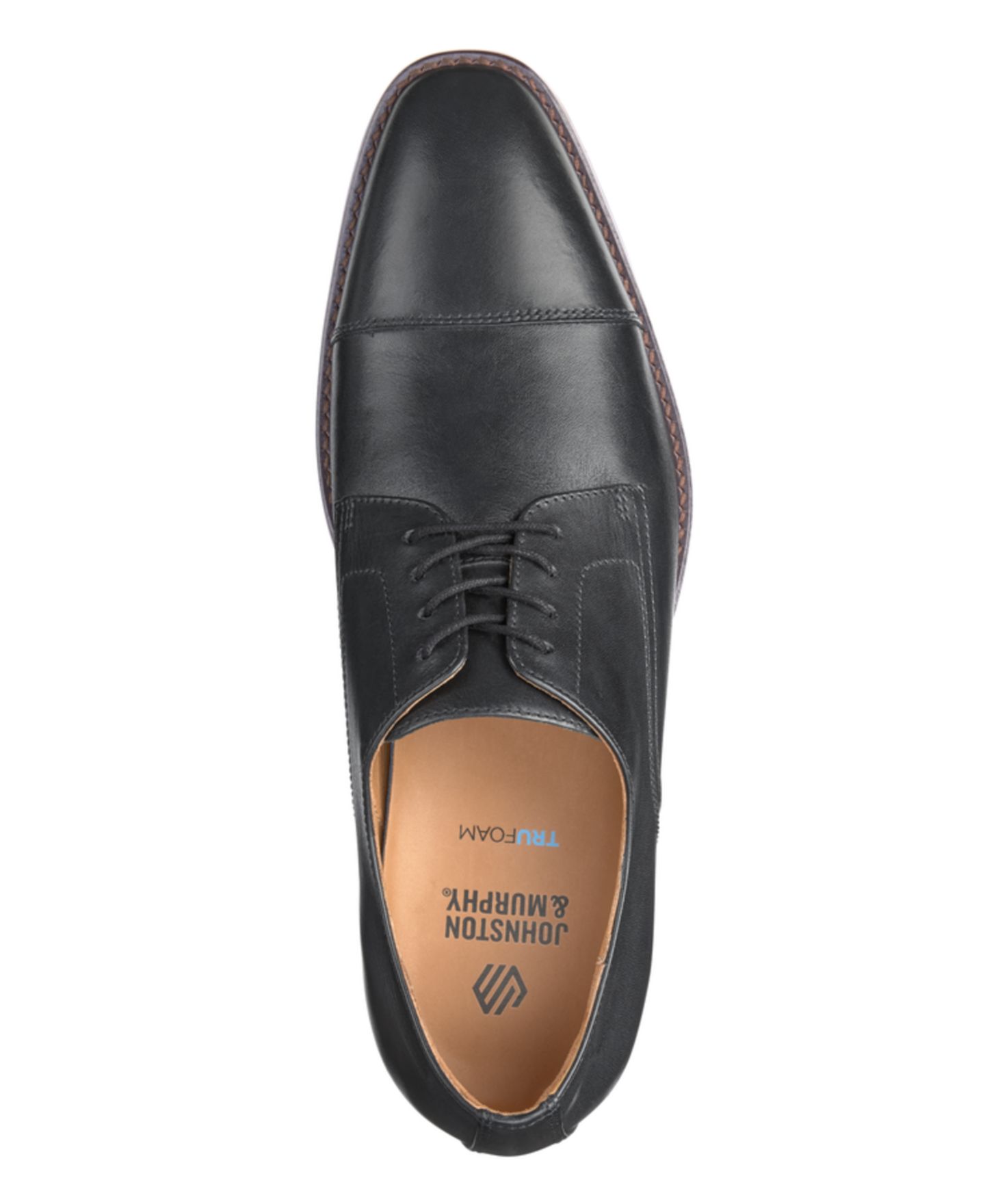 Обувь Johnston & Murphy Men's Richland Round Toe, цвет: Чёрный — фото 4