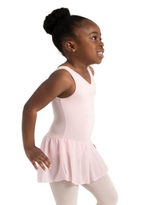 Girls Pinch Front Tank Dress