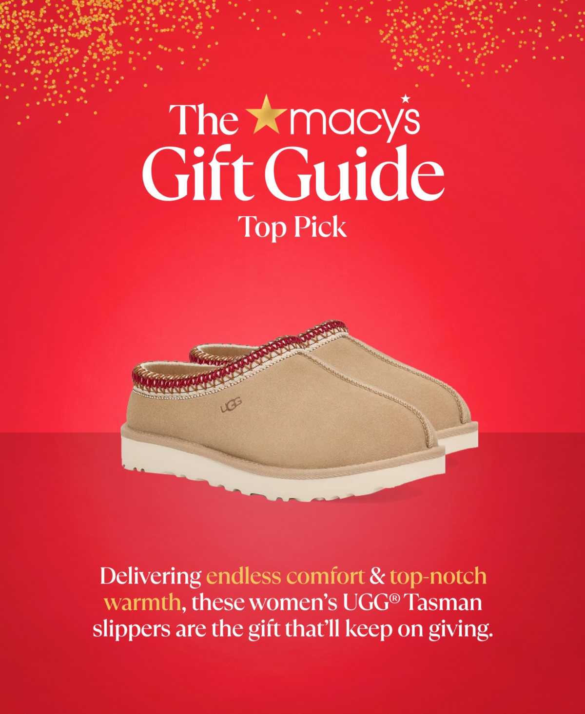 Ugg Women's Tasman Slippers - Dark Cherry