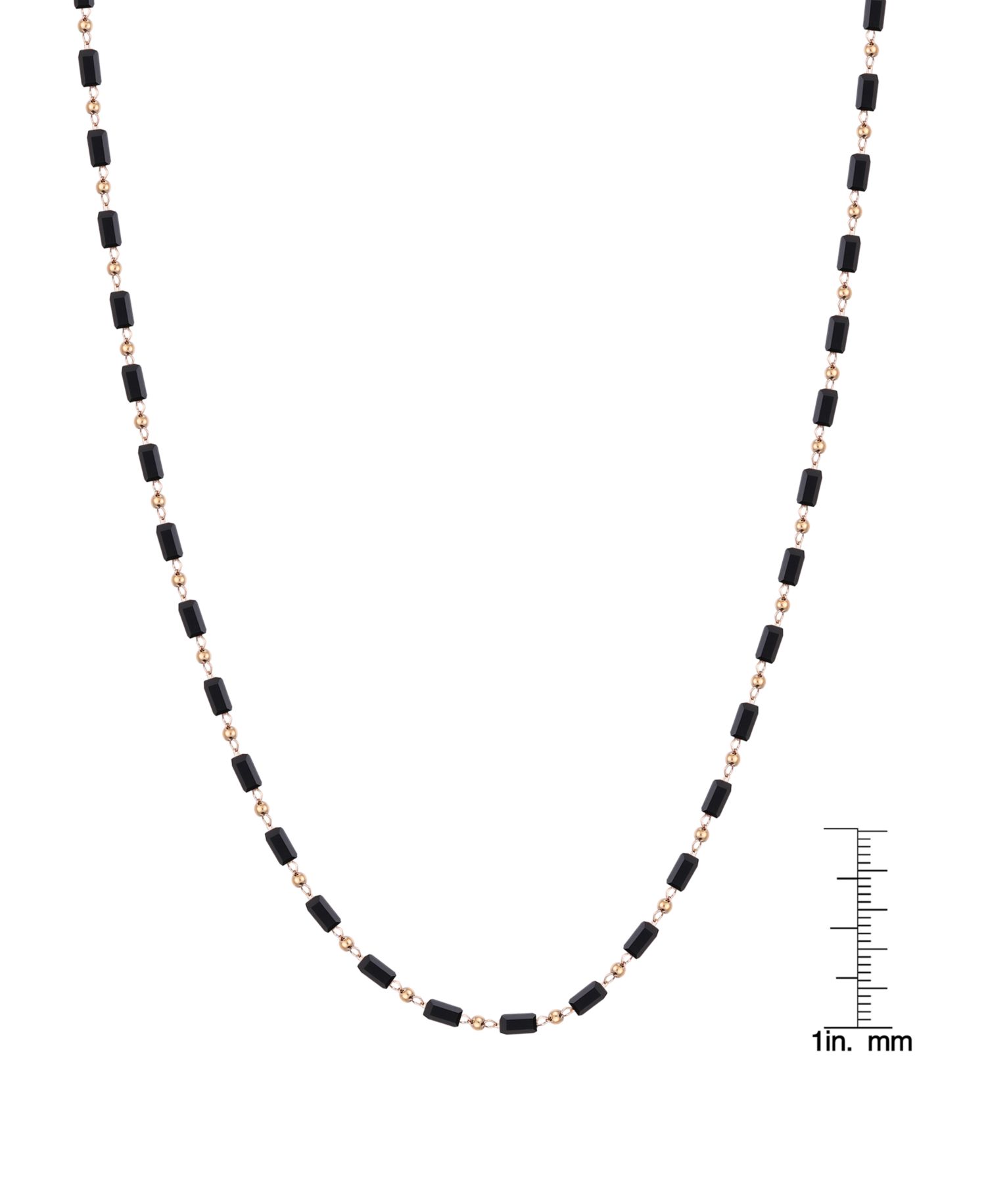 Gold-Plated Crystal Necklace